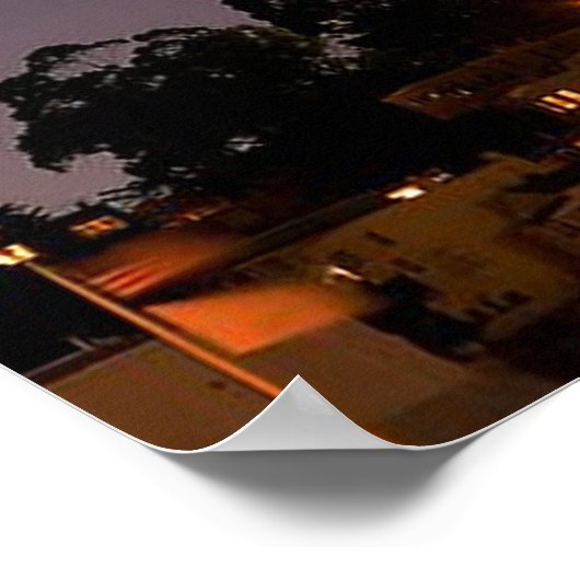 Poster Tour Coit la nuit (Coin)