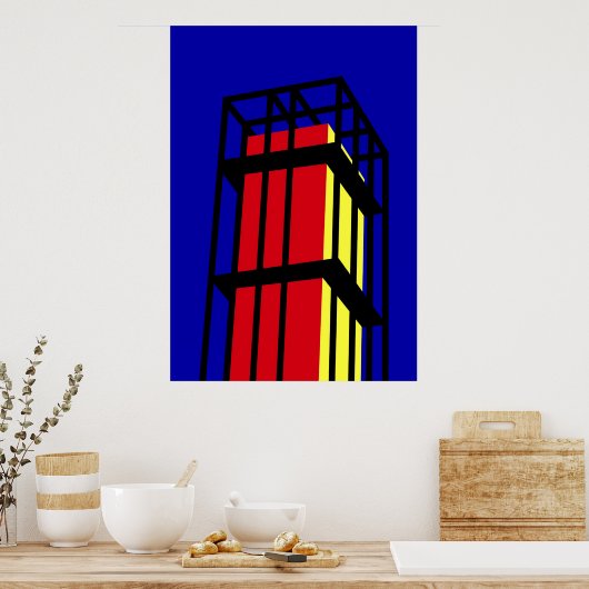 Poster Tour d'Arne Jacobsen (Cuisine)