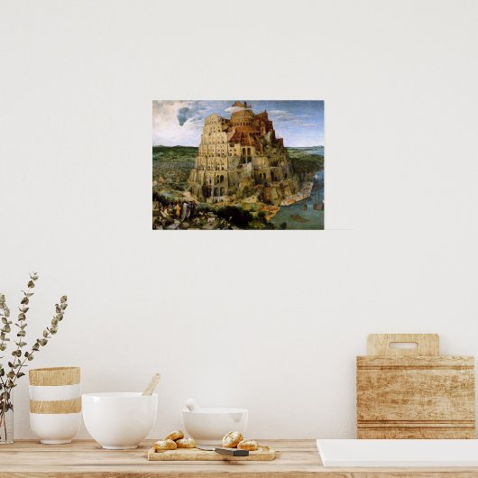 Poster Tour de Babel (Cuisine)