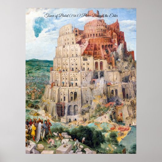 Poster Tour de Babel (Devant)