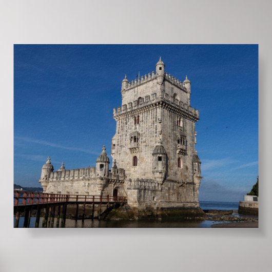 Poster Tour de Belem à Lisbonne (Devant)