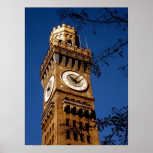 Poster Tour de Bromo Seltzer - Baltimore, le Maryland