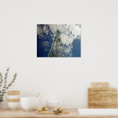 Poster Tour de communication atteignant les nuages (Cuisine)