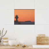 Poster Tour de contrôle de la circulation aérienne_Aérone (Cuisine)