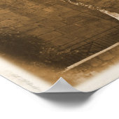 Poster Tour de David - Jérusalem (Coin)