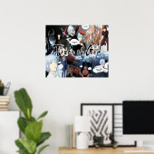 Poster Tour de Dieu Baam Rak et Khun Collage (Bureau à domicile)