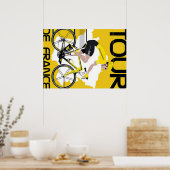 Poster Tour de France (Cuisine)