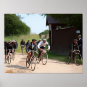 Poster Tour de France 1903 Première Course Couleur Redux (Devant)
