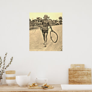 Poster Tour de France 1928 Étape 7 Italien Giusto Cerutti