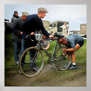 Poster Tour de France 1928 Raymond Decorte Color Redux