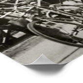 Poster Tour de France bloqué par un train 1932 (Coin)