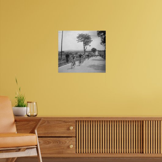 Poster Tour de France Étape 1 Francois Faillu Leads (Salon 2)