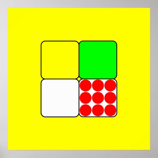 Poster Tour de France Jerseys 3 Jaunes (Devant)