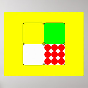 Poster Tour de France Jerseys 3 Jaunes