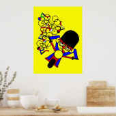 Poster Tour de France Motorcycle Crash dans Rider (Cuisine)