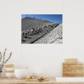 Poster tour de France sommet Ventoux (Cuisine)