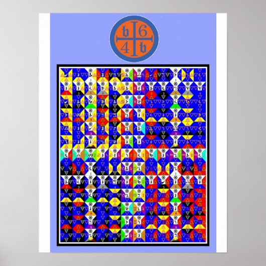 Poster Tour de guet Enochian de l'Ouest (Devant)