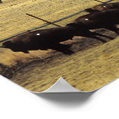 Poster Tour de la chaîne de bisons du Montana (Coin)