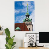 Poster Tour de l'église Peterskirche (Bureau à domicile)
