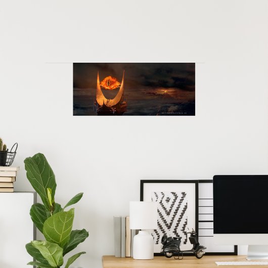 Poster Tour de l'oeil de Sauron (Bureau à domicile)