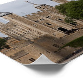 Poster Tour De Londres Angleterre Vue De L'Autre Côté De  (Coin)