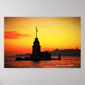 Poster Tour de Maiden .Istanbul Turquie (Devant)