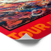 Poster Tour de Paris, France en Aerocar PosterEurope (Coin)
