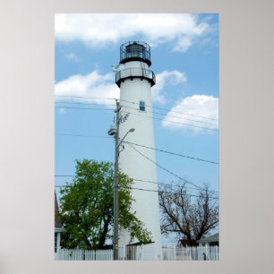 Poster Tour de phare d'île de Fenwick