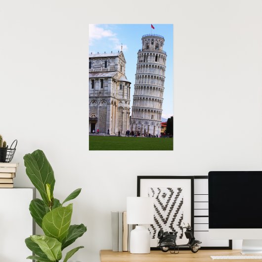 Poster Tour de Pise (Bureau à domicile)