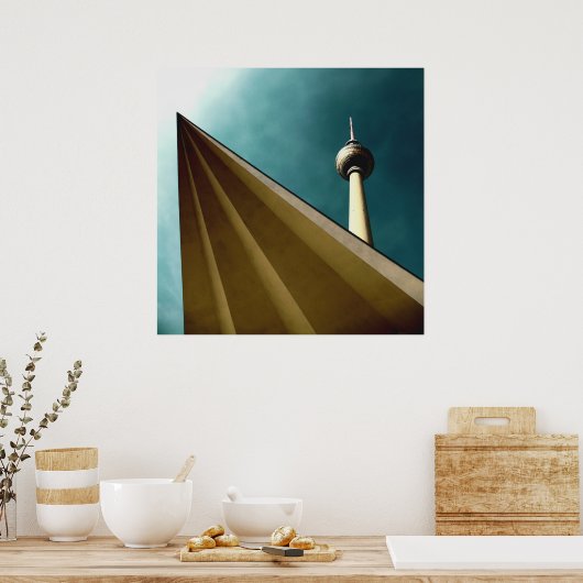 Poster Tour de télévision de Berlin (Cuisine)