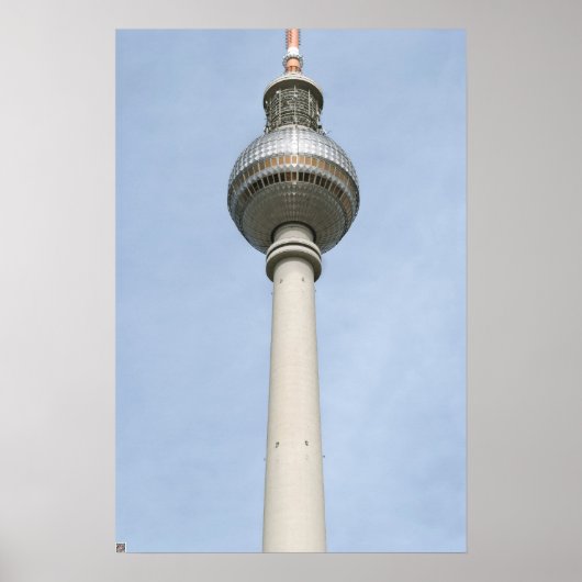 Poster Tour de télévision de Berlin (Devant)
