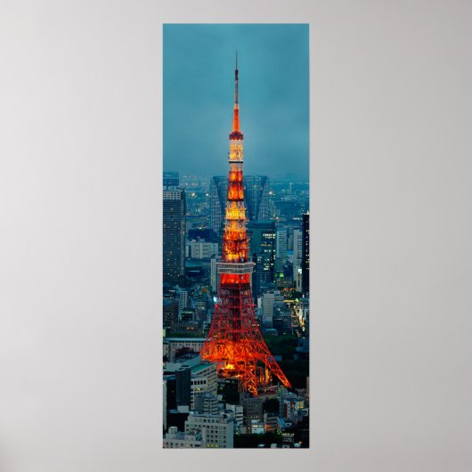 Poster Tour de Tokyo par nuit :: (Devant)