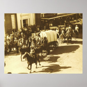 Poster Tour de traînée d'herbe de sel par Houston du