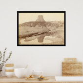 Poster Tour du Diable WY 1890 (Cuisine)