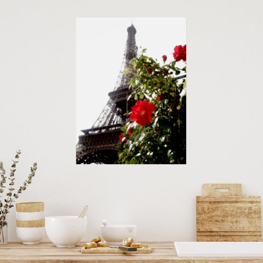 Poster Tour Eiffel (Cuisine)