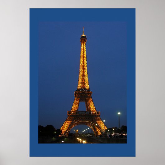 Poster Tour Eiffel (Devant)