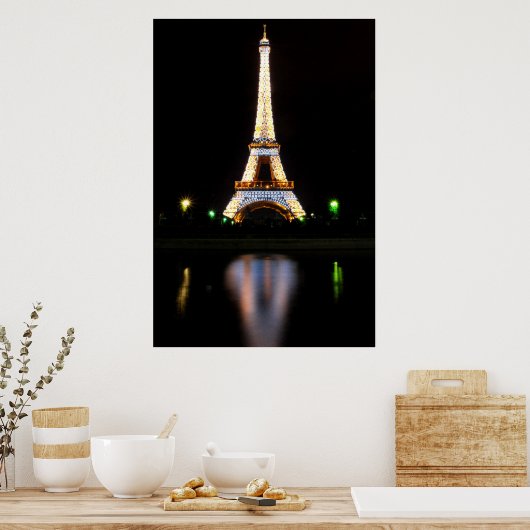 Poster Tour Eiffel (Cuisine)