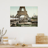 Poster Tour Eiffel (Cuisine)