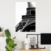 Poster Tour Eiffel (Bureau à domicile)