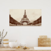 Poster Tour Eiffel (Cuisine)
