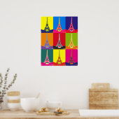 Poster Tour Eiffel (Cuisine)