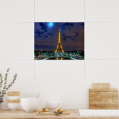 Poster Tour Eiffel (Cuisine)