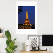 Poster Tour Eiffel (Bureau à domicile)