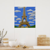 Poster Tour Eiffel (Cuisine)