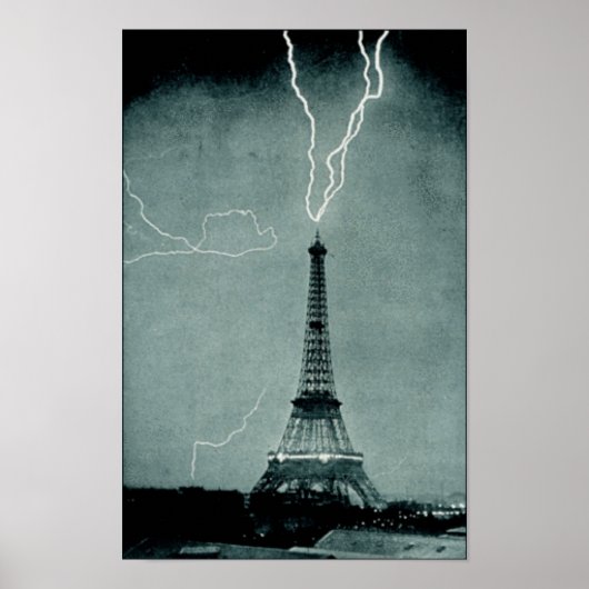 Poster Tour Eiffel (Devant)