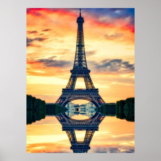 Poster Tour Eiffel (Devant)