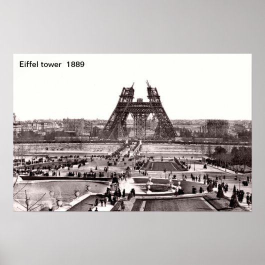 Poster Tour Eiffel (Devant)