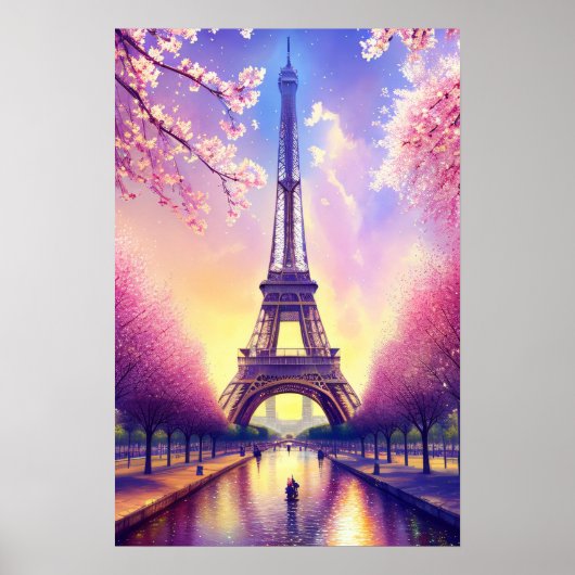 Poster Tour Eiffel (Devant)