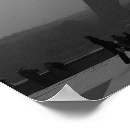 Poster tour eiffel (Coin)