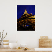 Poster Tour Eiffel (Cuisine)